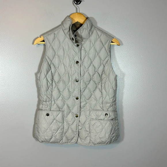 Eddie Bauer Jackets & Blazers - Eddie Bauer Premium Goose Down 550 Fill Diamond Quilt Snap Vest Women’s Small